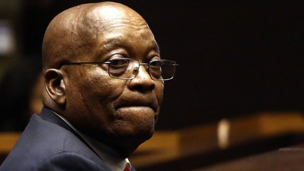 Zuma Ordered To Refund South Africa For Legal Fees Bbc News