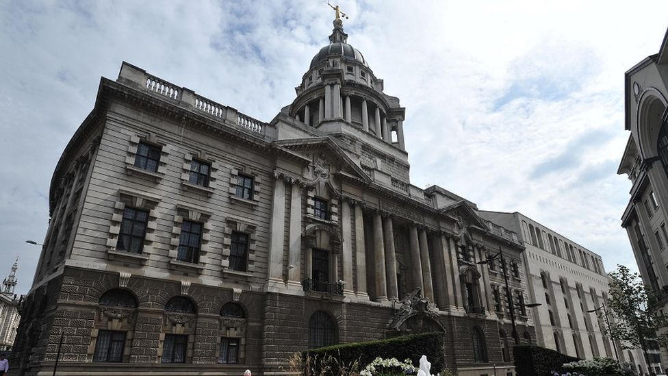 Outside pic of the Old Bailey successful  cardinal  London