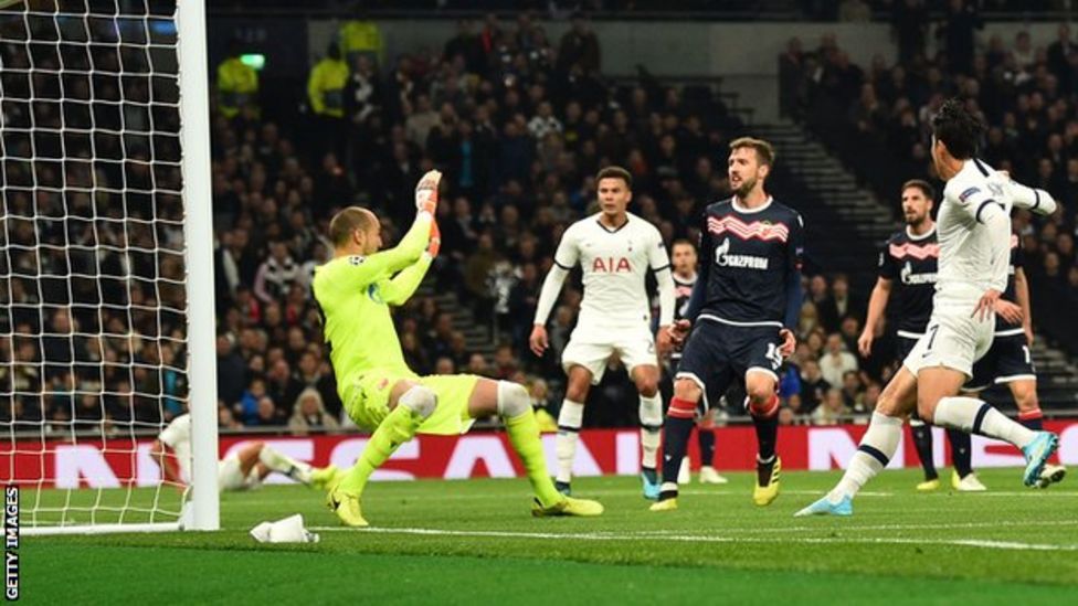 Tottenham 5-0 Red Star Belgrade: Harry Kane & Son Heung-min goals earn ...