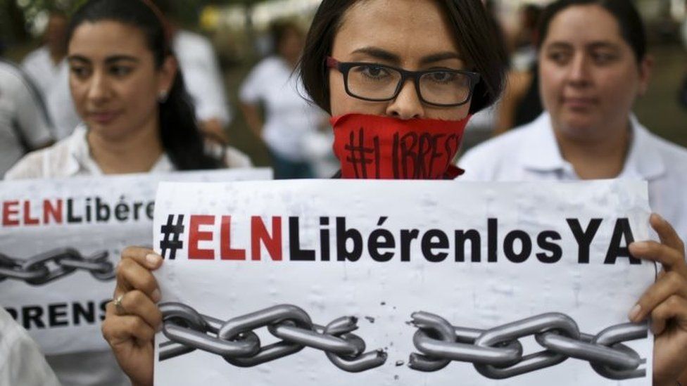 Journalists call for the release of three journalists kidnapped by the ELN