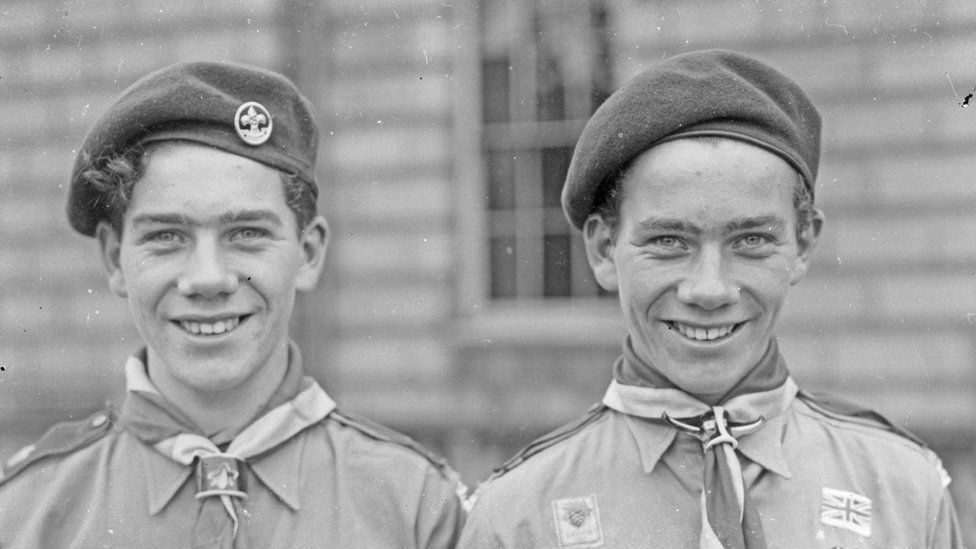 Twins in the scouts