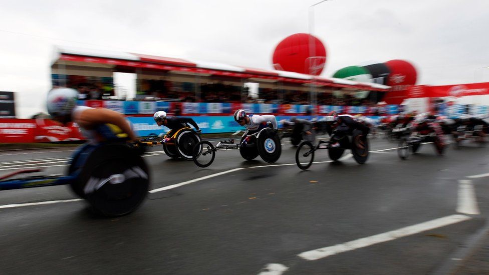 Wheelchair race