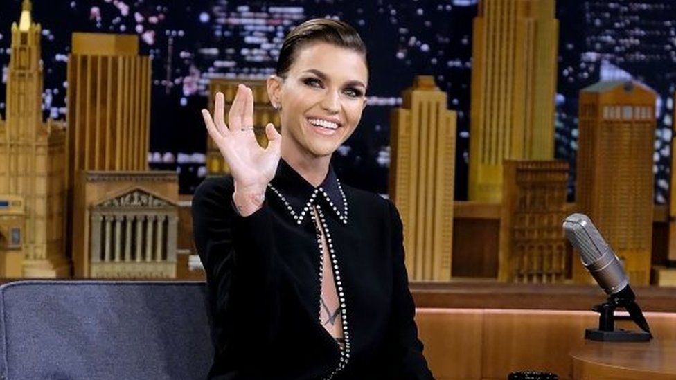 Ruby Rose in an interview on US television last week