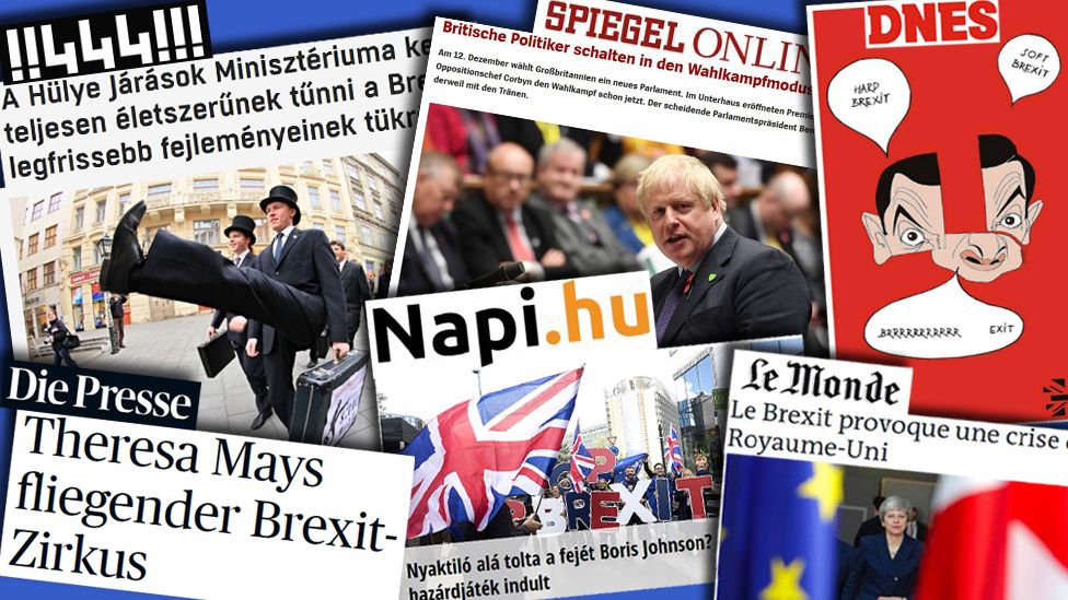 Headlines from European newspapers