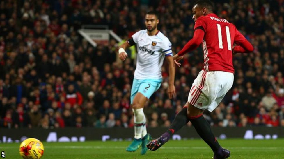 Manchester United 4-1 West Ham United - BBC Sport