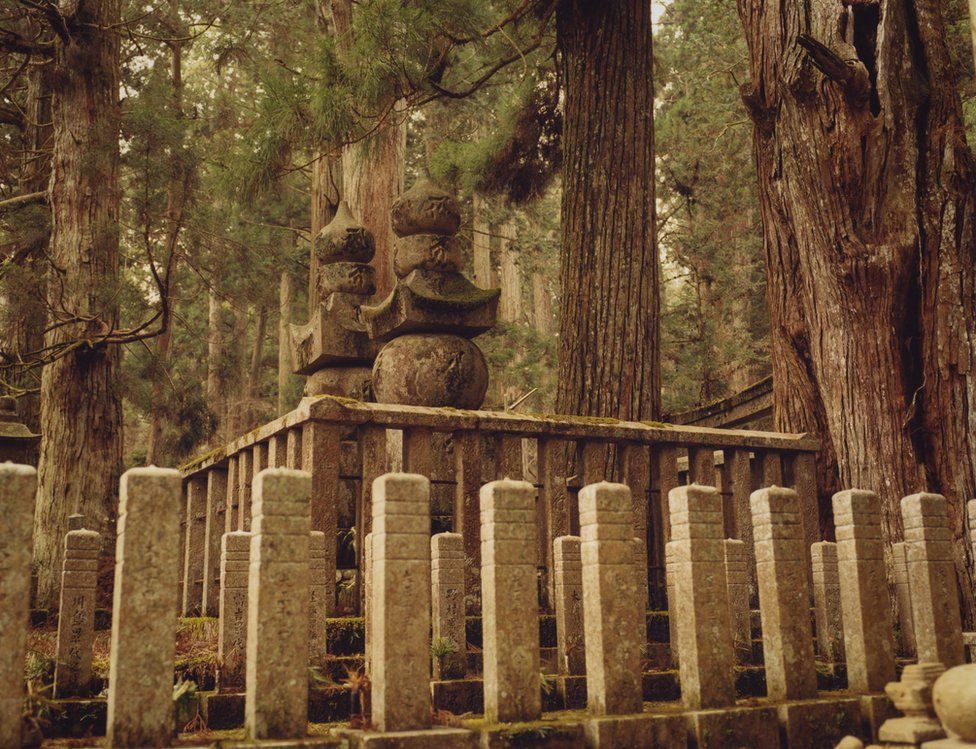 A shrine in the forest