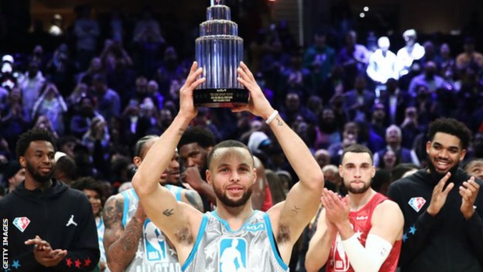 NBA All-Star Game: Stephen Curry sets record as Team LeBron win 163-160 ...