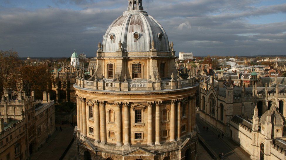The Radcliffe Camera at the University of Oxford's Bodleian Library