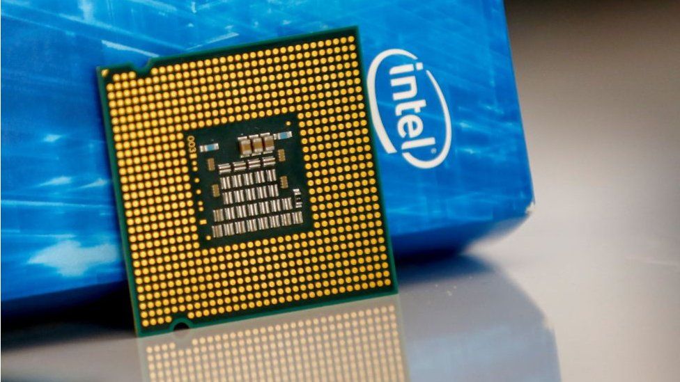 Intel microchip