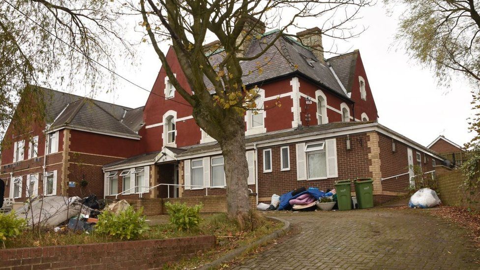 The former care home