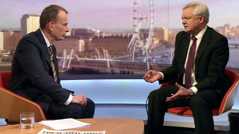 Andrew Marr and David Davis