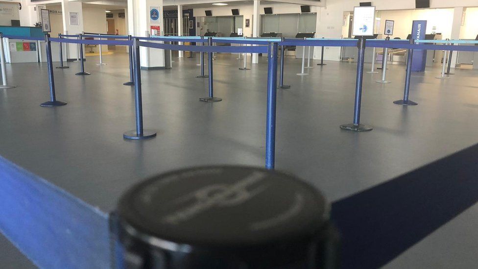 Exeter Airport interior