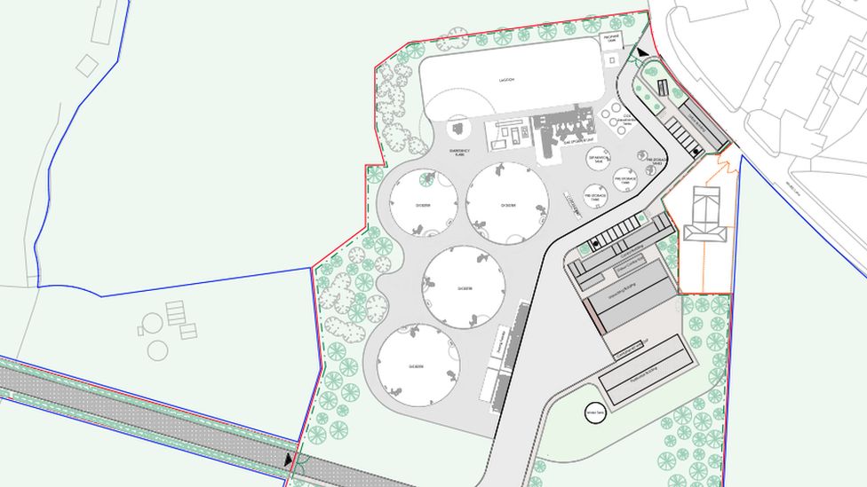 Food digestion plant plans