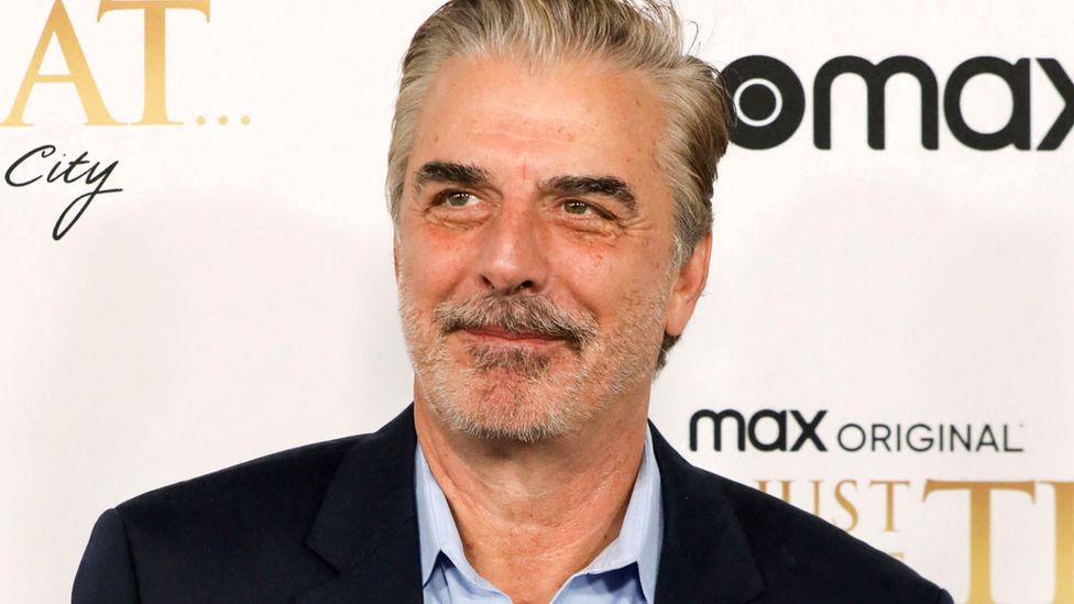 Chris Noth poses during the red carpet premiere of the "Sex and The City" sequel