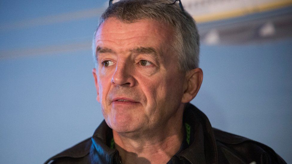 Chief executive of Ryanair, Michael O'Leary