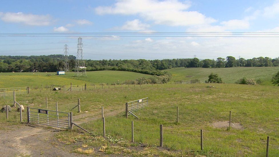 Site of proposed retirement village