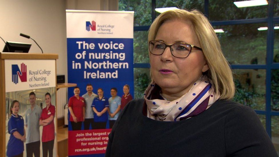 Pat Cullen, director of the RCN in Northern Ireland