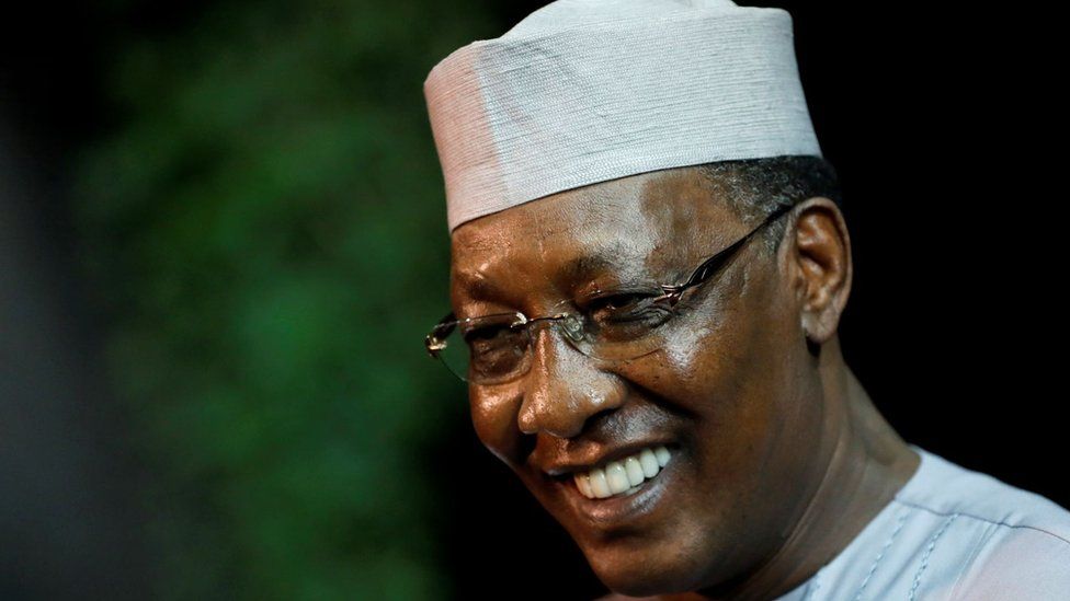 Chad's President Idriss Deby Itno (file photo)