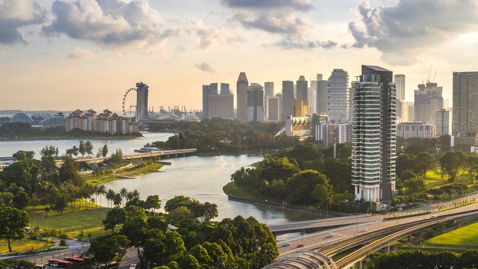 Singapore skyline