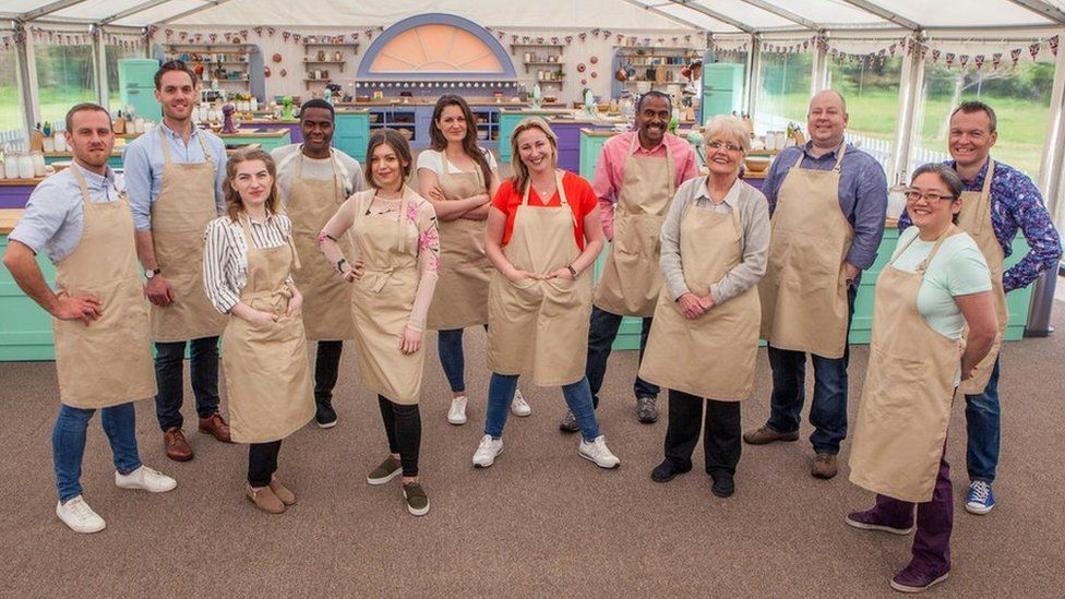 The new contestants of Great British Bake Off