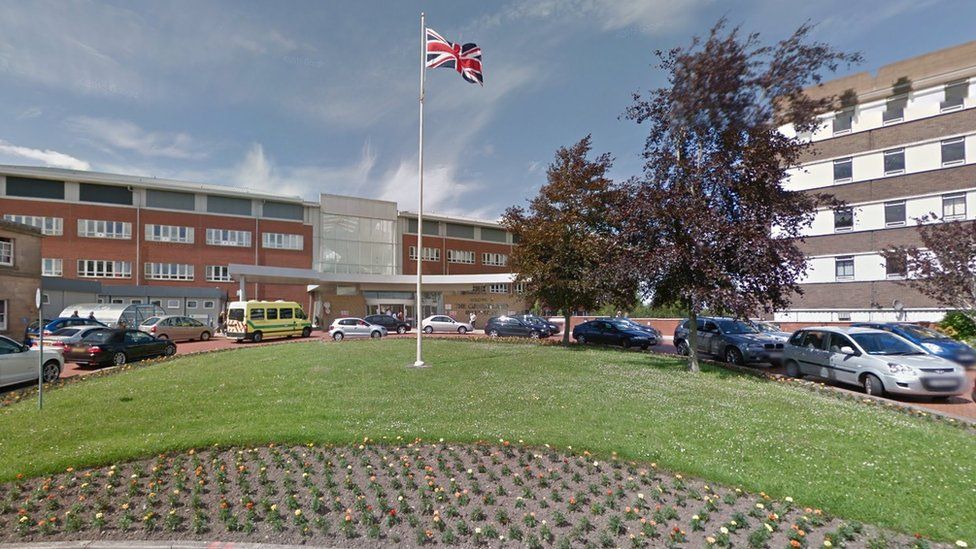 Cumberland Infirmary entrance