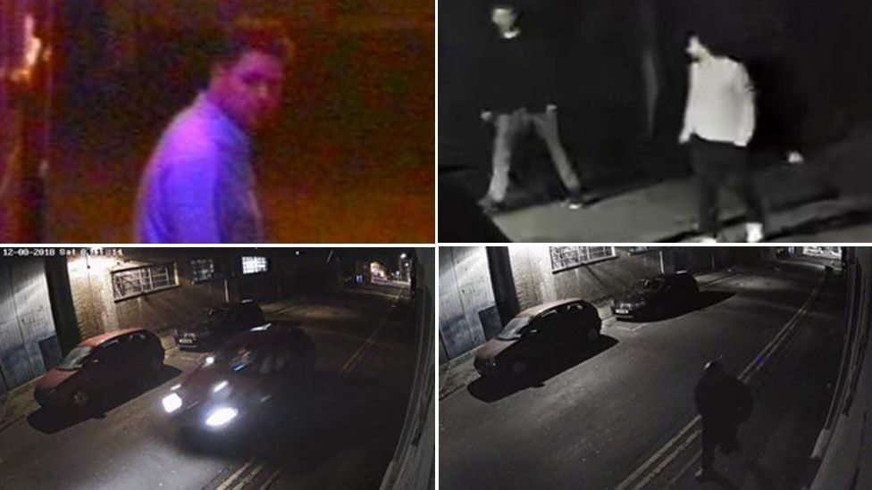 CCTV images of potential witnesses