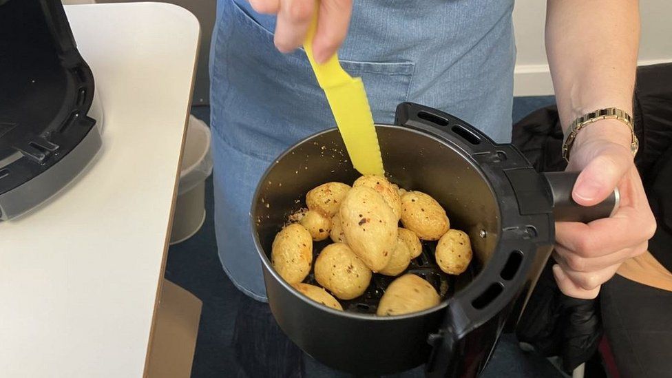Potatoes in air fryer