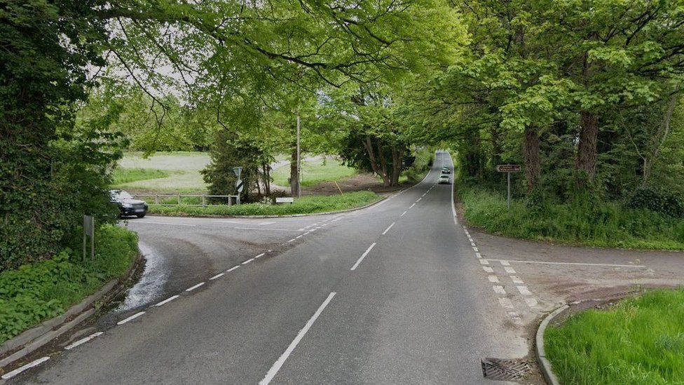 Winchester crash Man dies in motorcycle and car crash BBC News