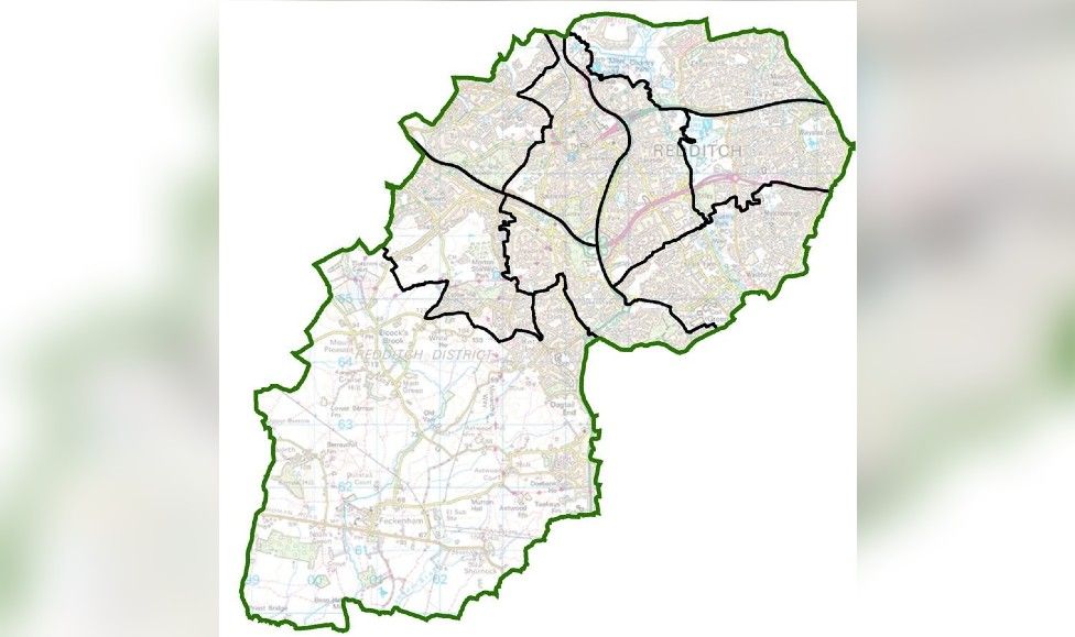 Boundary changes confirmed for Redditch Borough Council BBC News