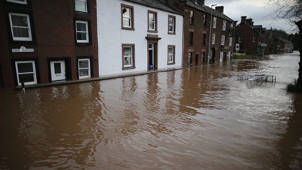 The house flooded in 2015 by Storm Desmond