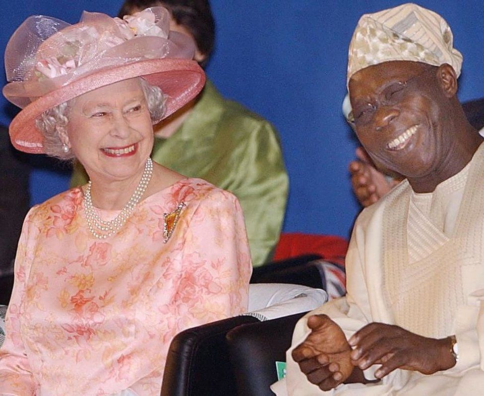 H.M.Queen Elizabeth in Ghana, Kwame Nkrumah, president of G…