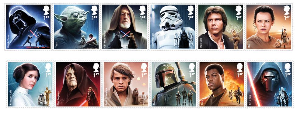 Star Wars stamps issued to mark The Force Awakens - BBC News