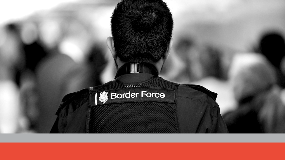 A Border Force officer