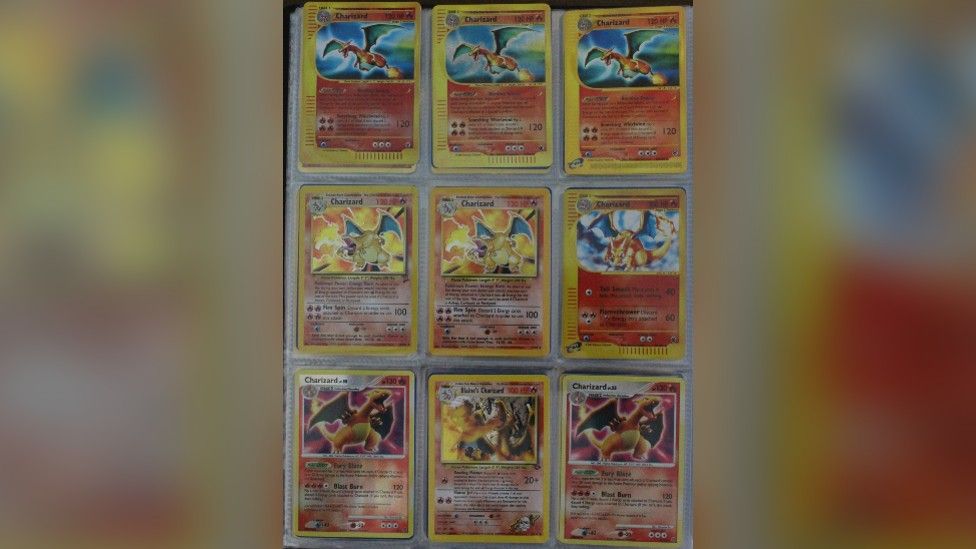 Pokémon card page