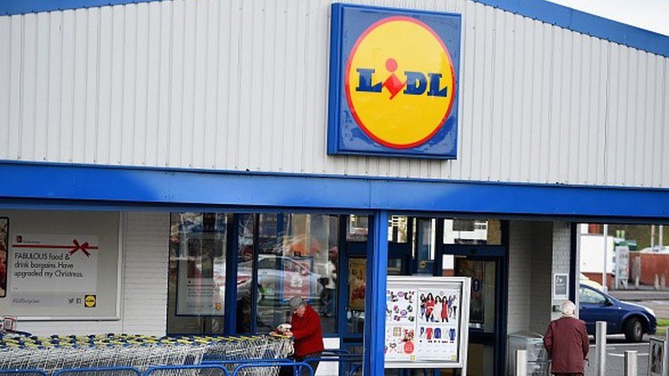 A Lidl store in Glasgow, Scotland