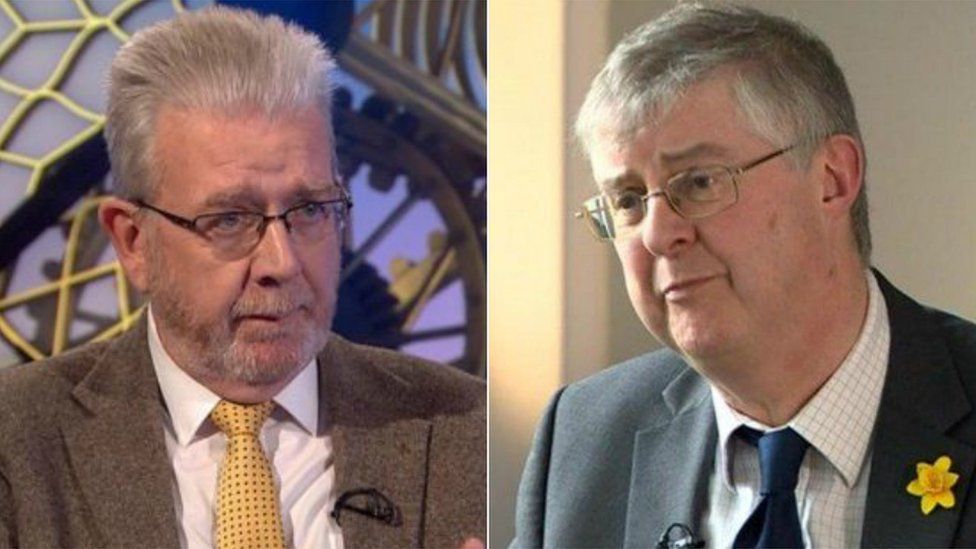 Mike Russell and Mark Drakeford
