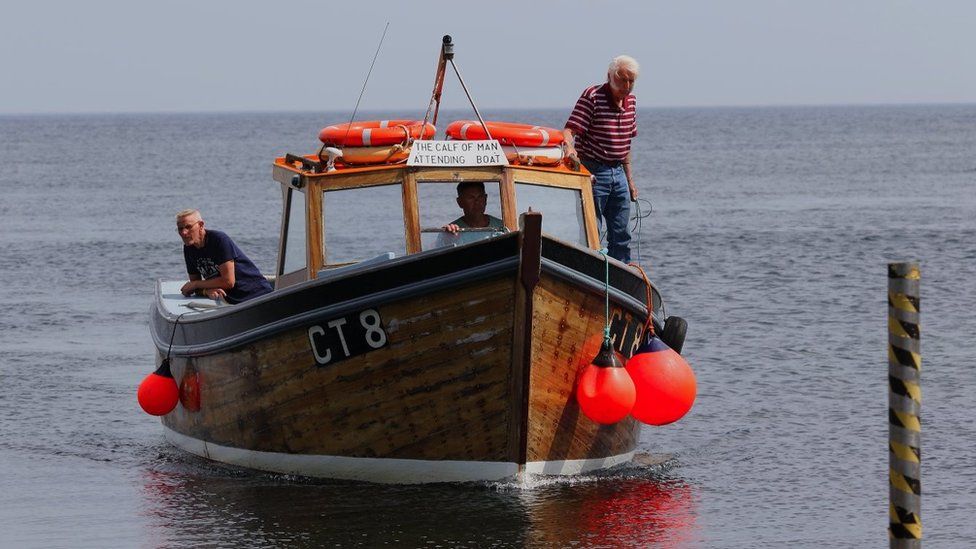 Calf of Man boat