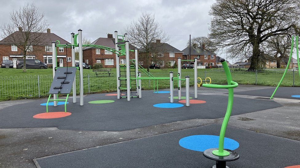 new play area