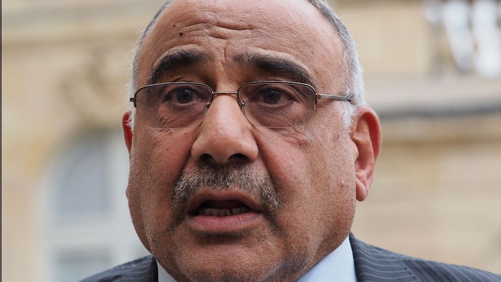 Iraqi Prime Minister Adel Abdul Mahdi