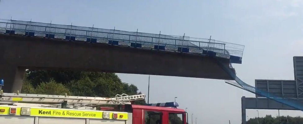 Bridge collapse