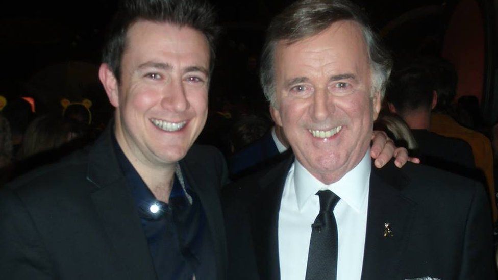 Andy Hannath with Terry Wogan