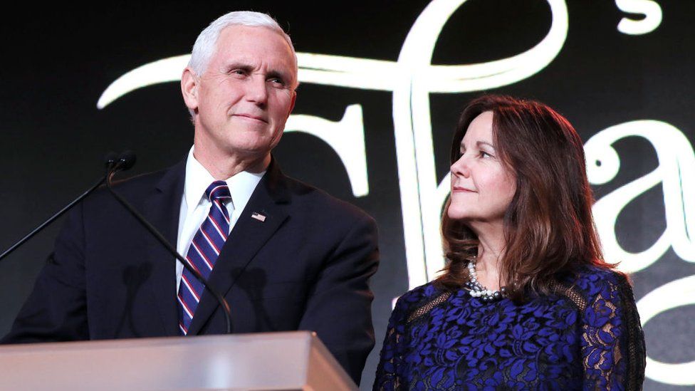 Mr and Mrs Pence