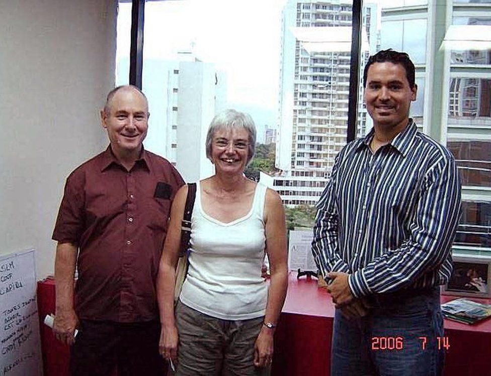 John and Anne Darwin were spotted in a photograph taken in Panama