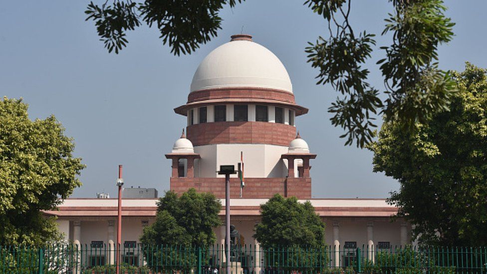 A view of Supreme Court in New Delhi
