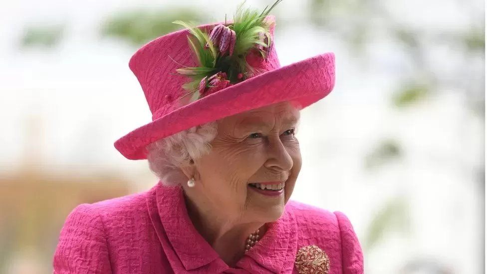 A photo of the Queen
