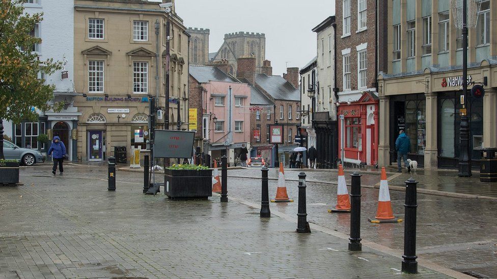 Market Place East in Ripon