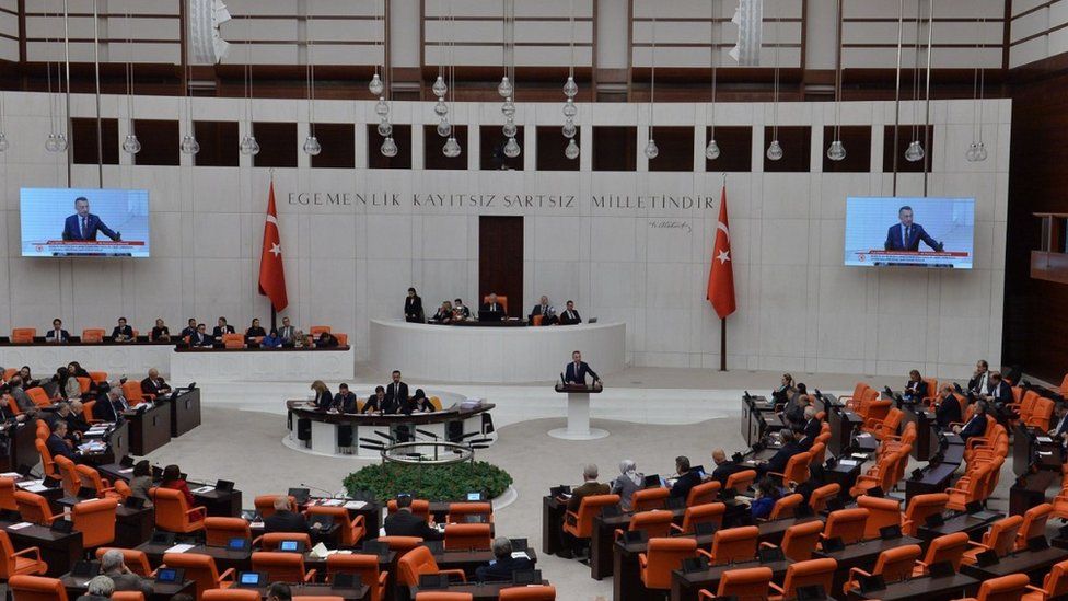 Turkish parliament votes on Sweden's Nato membership