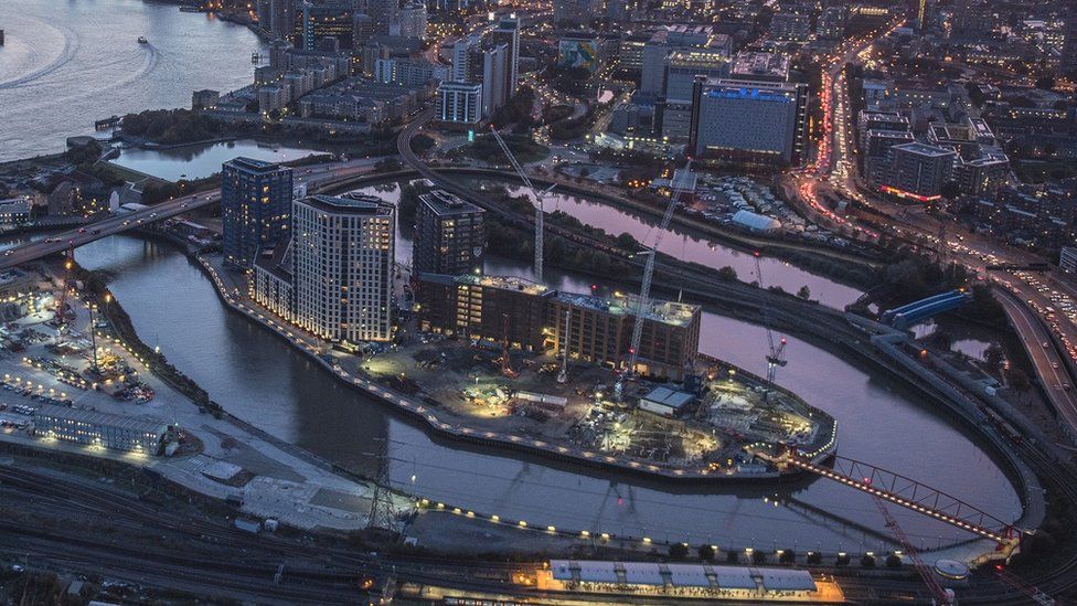 How to live on an island just 20 minutes from Bond Street BBC News