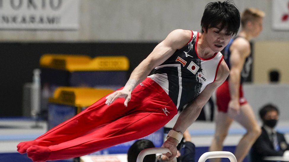 Olympic champion Kohei Uchimura