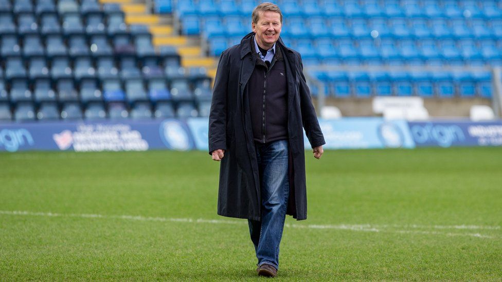 Bill Turnbull at Adams Park